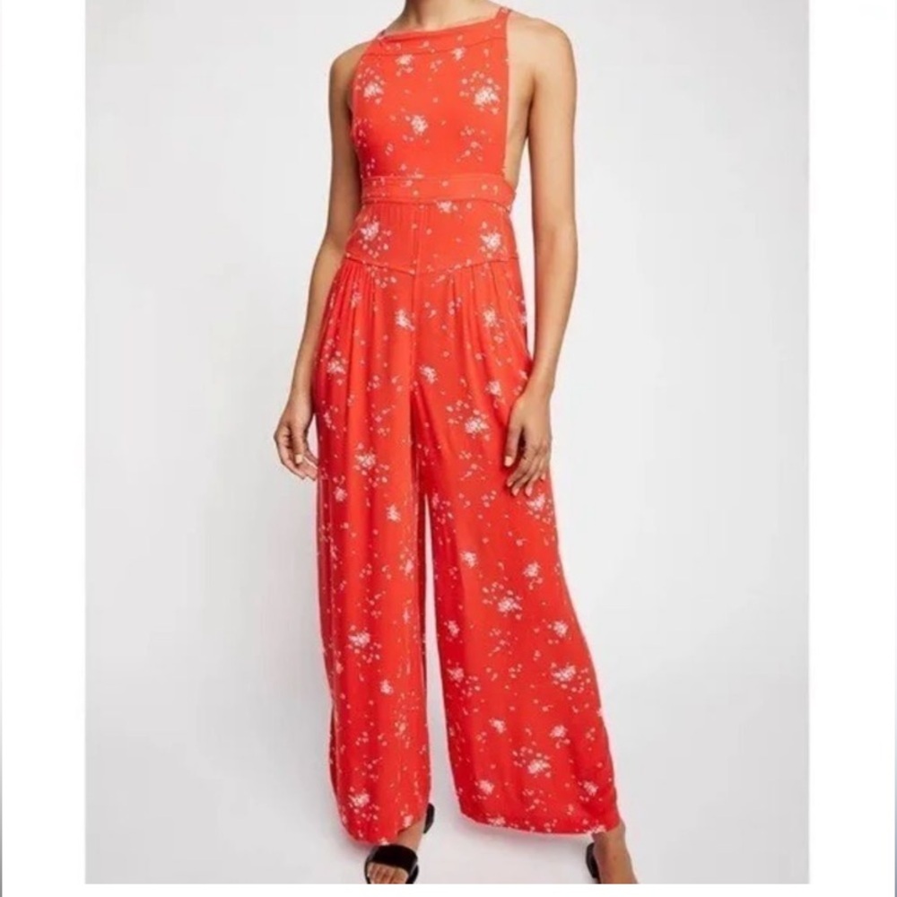 Free People Sweet in the Streets Jumpsuit XS